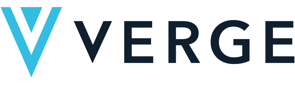 Verge logo black